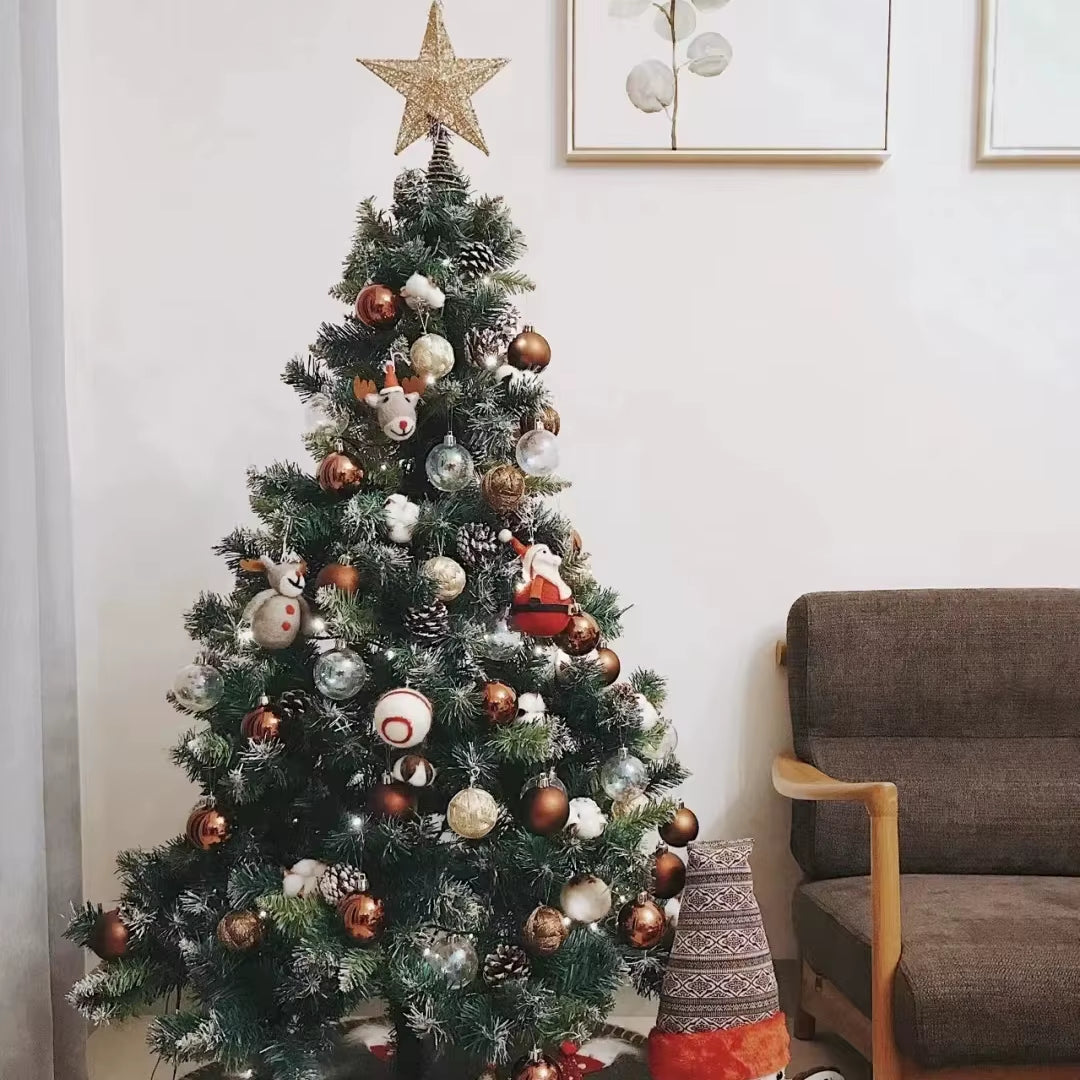 Christmas Tree Ornaments Set - 24/36 Decorative Balls for Holiday Celebrations and Home Decor Gifts 2025
