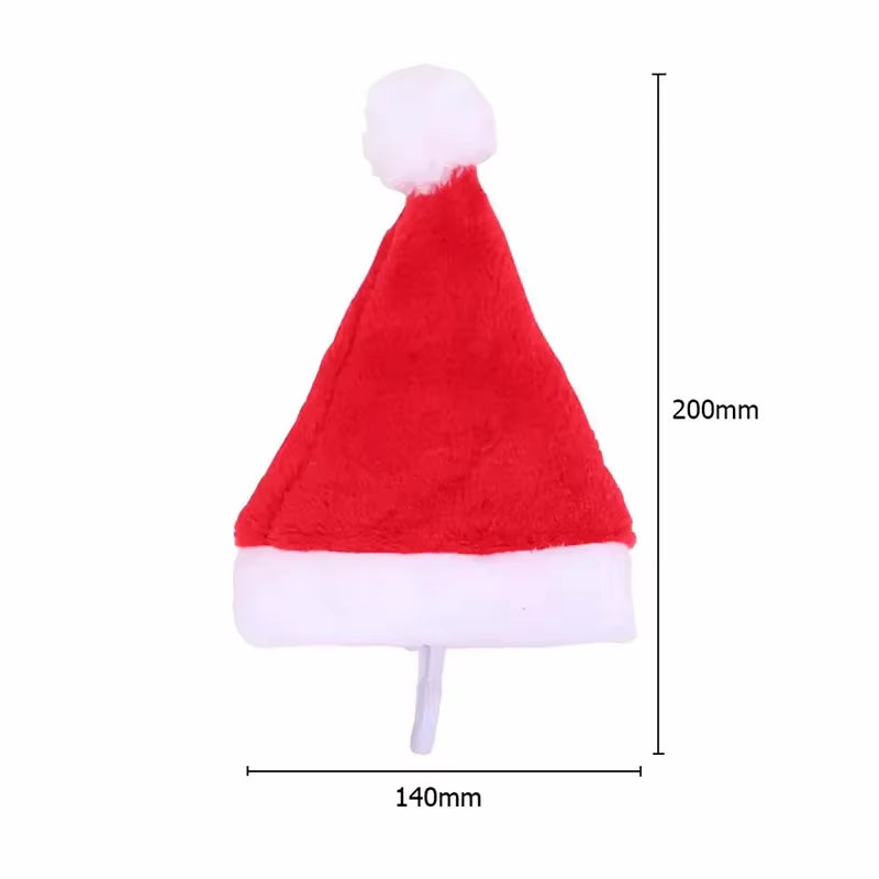 Red Santa Claus Hat for Adults and Children - Ideal for Christmas Gifts and Decorations