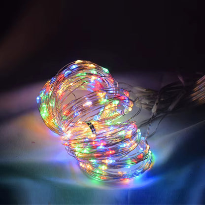 2023 Christmas Curtain Lights Garland - Elegant Holiday Decorations for Home, Ornaments, Gifts, and Celebrations